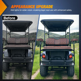 Nilight Golf Cart LED Taillights 2PCS Stop Brake Turn Yamaha Drive G29 | High Brightness Waterproof Plug and Play Running Light Upgrade Easy Installation for 2007-Up Yamaha Drive G29 Electric Carts, view 4