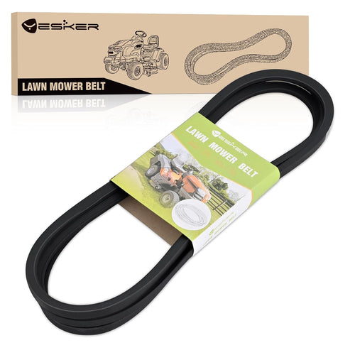 Nilight GX25628 Deck Drive Belt for John Deere 42 inch Deck Belt Length 118.63 Inch Lawn Mower Belts for John Deere Z315E Z320M Z320R Z335E Z335M Z345M Z345R ZTrak Zero-Turn Mowers Durable Aramid Cord