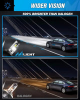 Nilight H4/Hb2/9003 LED Headlight Bulbs E30 Series 70W 14000LM 6500K IP67 | 2 BULBS, view 3