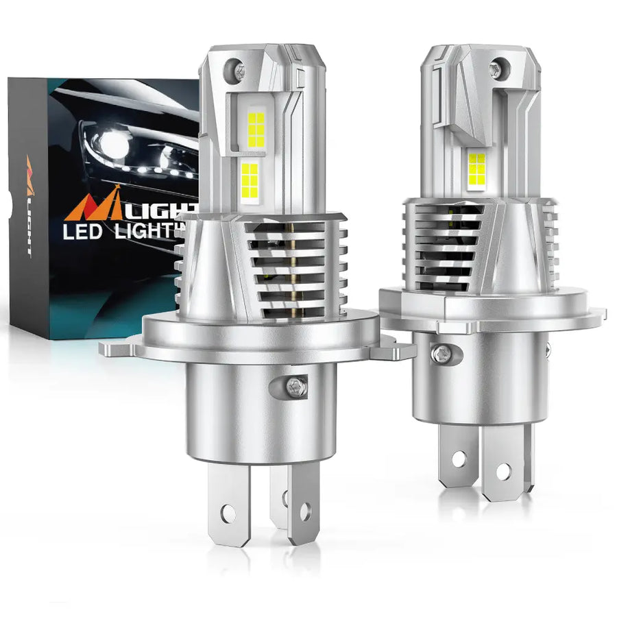 Nilight H4/Hb2/9003 LED Headlight Bulbs MS1 Series | 2 BULBS