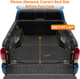 Nilight Hard Tri-fold Truck Bed Tonneau Cover Compatible with Toyota Tundra 2022 2023 2024-5.6ft, view 4