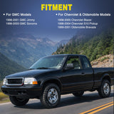 Nilight Headlight Dimmer Switch Compatible with 1998 1999 2000 2001 2002 2003 2004 2005 Chevy Blazer 1998-2004 S10 1998-2001 GMC Jimmy 1998-2003 Sonoma 1999-2001 Oldsmobile Bravada with Fog Light, view 2
