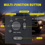 Nilight Headlight Dimmer Switch Compatible with 1998 1999 2000 2001 2002 2003 2004 2005 Chevy Blazer 1998-2004 S10 1998-2001 GMC Jimmy 1998-2003 Sonoma 1999-2001 Oldsmobile Bravada with Fog Light, view 3