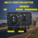 Nilight Headlight Dimmer Switch Compatible with 2002 Ford F250 Super Duty 2002 2003 2004 Ford F350 F450 F550 Super Duty W/Auto Headlights and Fog Lights, view 3