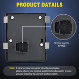 Nilight Headlight Dimmer Switch Compatible with 2010 Dodge Ram 1500 2500 3500 2011 2012 2013 2014 2015 2016 2017 2018 Ram 1500 2500 3500 4500 5500 2019-2023 Ram 1500 Classic w/Blue LED Light, view 5