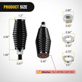 Nilight Heavy Duty Barrel Spring Mounting Base for Whip Light (Pair), view 2