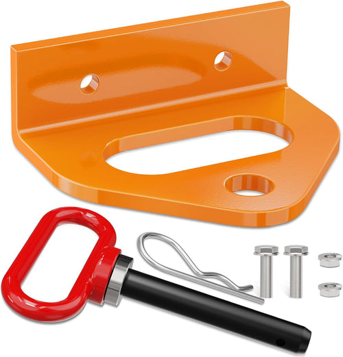 Nilight Heavy Duty Bolt on Tow Hitch 093-1000-00 093-1000-98 Compatible with Bad Boy Mowers MZ MZ Magnum ZT CZT Maverick Orange