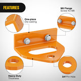 Nilight Heavy Duty Bolt on Tow Hitch 093-1000-00 093-1000-98 Compatible with Bad Boy Mowers MZ MZ Magnum ZT CZT Maverick Orange, view 4