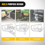 Nilight Heavy Duty Bolt on Tow Hitch 093-1000-00 093-1000-98 Compatible with Bad Boy Mowers MZ MZ Magnum ZT CZT Maverick Orange, view 5