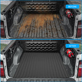 Nilight Heavy-Duty Truck Bed Mat Utility, Extra-Thick 4OInch x 8Inch Rubber Mat, Tough and Durable, Anti-Slip & Weathertech, Easy to Cut, Trim-to-Fit Design, view 4