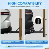 Nilight Hitch Mount Flagpole Holder Kit, view 4