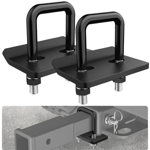 Nilight Hitch Tightener Anti-Rattle Clamp 2Pcs