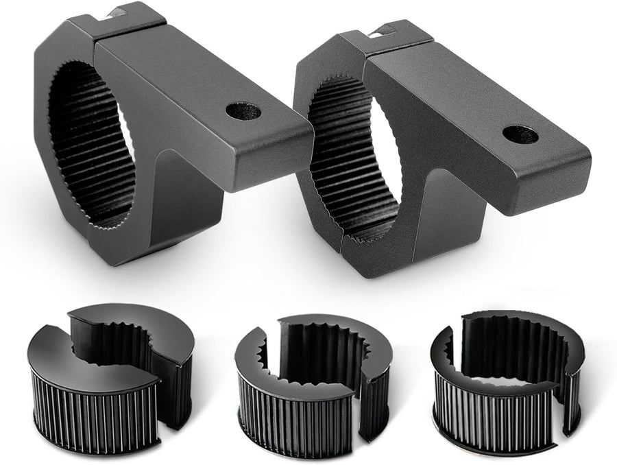 Nilight Horizontal Bar Clamp Mount Bracket Kits 1in-1.5in-1.75in-2in (Pair)