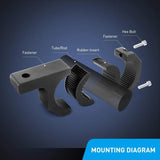Nilight Horizontal Bar Clamp Mount Bracket Kits 1in-1.5in-1.75in-2in (2 Pairs), view 4