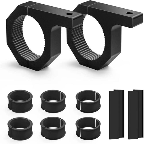 Nilight Horizontal Bar Clamp Mount Bracket Kits 2.135in-2.25in-2.375in-2.5in (Pair)
