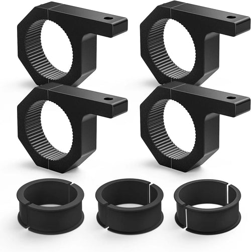 Nilight Horizontal Bar Tube Clamp Mount Bracket Kits 2.135in-2.25in-2.375in-2.5in (Pair)