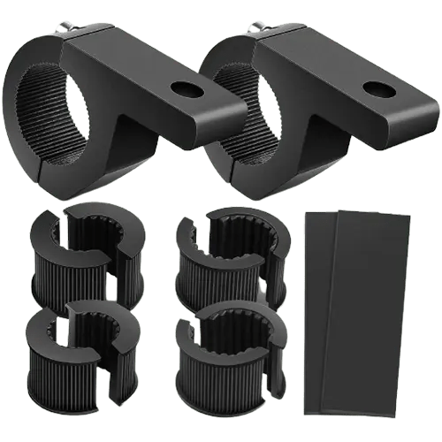 Nilight Horizontal Bar Clamp Mount Bracket Kits 0.75in-1in-1.25in (Pair)