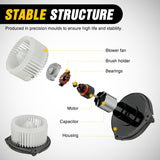 Nilight HVAC Blower Motor Fan for Chevy Impala 2004-2006 2007 2008 2009 2010 2011 2012 2013, Pontiac Grand Prix, Buick Lacrosse 2005-2009, Chevy Monte Carlo 2004-2007, view 4