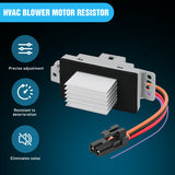 Nilight HVAC Blower Motor Resistor Complete Kit with Harness Fit for Chevy, GMC Vehicles - Silverado, Tahoe, Suburban, Sierra, Yukon XL Replaces 1581773, 89018778, 89019351, 19260762, 15-80567, view 2