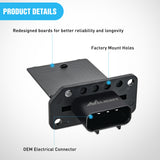 Nilight HVAC Blower Motor Resistor Fit for Ford F-150 2004-2014, F250 F350 Super Duty 2008-2010, Lincoln Mark LT 2006 2007 2008, Mercury Mariner 2008-2011 Replaces 3F2Z-18591-AA, YH-1715, view 2