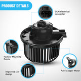 Nilight HVAC Heater Blower Motor Fan Fit for Toyota Corolla Matrix 2003 2004 2005 2006 2007 2008, Replaces 8710302370 700057 TO3126102 87103-02070 8710302050 615-5018, view 3