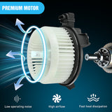 Nilight HVAC Heater Blower Motor Fit for Dodge Avenger 2008-2014, Ram 1500 2500 3500, Honda Accord 2008-2012, Chrysler Sebring Ford Jeep Acura Subaru Jaguar Lincoln Replaces # 5012701AB,700012, view 2