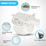 Nilight HVAC Heater Blower Motor Fit for Toyota Sequoia 2008 2009 2010 2011 2012 2013 2014 2015 2016 2017 2018 2019 2020 2021 2022, Sienna 11-20 Front Side, Replace# 87103-0C051 700298 75050, view 4