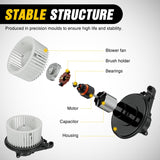 Nilight HVAC Heater Blower Motor with Fan for Ford & Lincoln - F-150 2009 2010 2011 2012 2013 2014, Expedition 2009-2017, Navigator 2009-2015 2016 2017, view 4