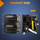 Nilight 2008 2009 2010 2011 2012 2013 2014 2015 2016 Ford F250 F350 F450 F550 Super Duty Side Mirror Marker Light, view 2