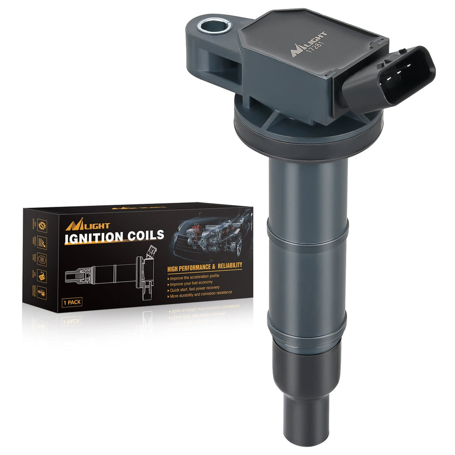 Nilight Ignition Coil C1330 5C1299 90919-02244 Fit for 2002 2003 2004 2005 2006 2007 2008 2009 2010 2011 2012 2013 2014 2015 Toyota 2003 04 2009 Camry RAV4 Corolla Highlander Matrix Solara Lexus Pontiac Scion automotive replacement