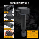 Nilight Ignition Coil Pack Fit for Honda 2000 2001 02 2003-2007 Accord Odyssey 2008-2010 EX LX DX NHL SE Fit for Acura 1999-2008 CL RL TL 3.0L 3.2L 3.5L V6 OE# UF242 C1221 Ignition Coils Set of 6, view 5