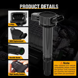 Nilight Ignition Coil Pack Fit for Toyota Sienna Avalon Camry Highlander Rav4 Venza Lexus RX350 IS350 ES350 RX450h 3.5L V6 2007 2008 09 2010-2015 OE# UF487 C1601 90919-A2007 Ignition Coils Set of 6, view 5