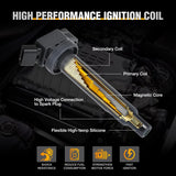 Nilight Ignition Coil Pack UF267 Fit for Toyota Sienna Camry Highlander Avalon Lexus RX300 ES300 RX400h 1999 2000 2001 2002 2003 2004 2005 2006 2007 2008 3.0L 3.3L V6 OE# C1175 Ignition Coils Set of 6, view 6