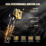 Nilight Ignition Coil Pack UF611 Fit for Kia Sorento Forte Koup Optima Sportage Rondo Borrego Hyundai Sonata Santa Fe Genesis Coupe Tucson 2008-2016 2.0L 2.4L L4 OE#C1667 C1669 Ignition Coils Set of 4, view 6