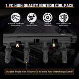 Nilight Ignition Coil Pack UF669 Fit for Chevy Cruze Sonic Trax Volt Cadillac ELR Buick Encore 20112012 2013 2014 2015, 2016 2017 2018 1.4L D521C 55577898 55579072 25198623, view 2