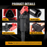 Nilight Ignition Coil UF592 C1638 Automotive Replacement Ignition Coils Fit for BMW 325i 325Ci 328i 330Ci 335i 525i 528i 530i 535i 545i 745Li X3 X5 M5 M6 Z4-2.5 3.0 4.4 4.8L Engine 0221504470, view 6