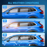 Nilight in Channel Rain Guard for Honda CR-V (CRV) 2023 2024 2025 2026, Window Deflectors Window Visors Rain Sun Wind Guards Shade Deflectors for Cars, Smoke Tinted, 4PCS, view 2