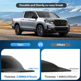 Nilight in Channel Rain Guards for Honda Ridgeline 2017 2018 2019 2020 2021 2022 2023 2024 2025 Original Window Deflectors, Vent Window Visors-4PCS, view 4