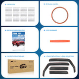 Nilight in Channel Rain Guards for Jeep Gladiator 2020 2021 2022 2023 2024 2025 2026 Side Window Deflectors, Vent Window Visors-4PCS, view 6
