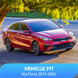 Nilight in-Channel Rain Guards for Kia Forte 2019 2020 2021 2022 2023 2024 2025, Vent Window Visors, Original Window Deflectors-4PCS, view 5