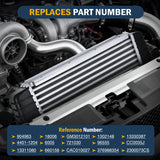 Nilight Intercooler Compatible with Buick Verano 2013-2016 for Chevrolet Cruze 2011 2012 2013 2014 2015 L4 1.4L, Aluminum Turbo Intercooler Charge Air Inter Cooler Replace 13311080, 13330387, 1302148, view 3
