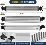 Nilight Intercooler Compatible with Honda CR-V CRV 2017 18 19 20 21 2022 L4 1.5L Turbocharged SUV Aluminum Turbo Intercooler Charged Air Inter Cooler Replace 18097,961542,30446,19710-5PA-A01,HO3012101, view 5