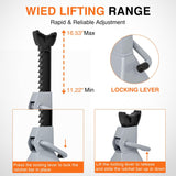 Nilight Jack Stands, 3 Ton (6,600 lbs) Capacity Heavy Duty Steel Car Lifting Stand, Adjustable Height 11.22 Inch to 16.53 Inch, 1 Pair, view 2