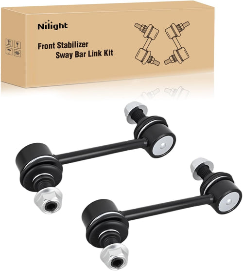 Nilight K750049 Front Sway Bar Links for Subaru Forester 2003-2013 | for 2003 2004 2005 2006 2007 2008 2009 2010 2011 2012 2013 Forester 2008-2015 Impreza Driver and Passenger Side Link Kit