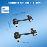 Nilight K750049 Front Sway Bar Links for Subaru Forester 2003-2013 | for 2003 2004 2005 2006 2007 2008 2009 2010 2011 2012 2013 Forester 2008-2015 Impreza Driver and Passenger Side Link Kit, view 2