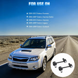 Nilight K750049 Front Sway Bar Links for Subaru Forester 2003-2013 | for 2003 2004 2005 2006 2007 2008 2009 2010 2011 2012 2013 Forester 2008-2015 Impreza Driver and Passenger Side Link Kit, view 3