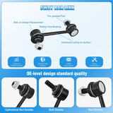 Nilight K750049 Front Sway Bar Links for Subaru Forester 2003-2013 | for 2003 2004 2005 2006 2007 2008 2009 2010 2011 2012 2013 Forester 2008-2015 Impreza Driver and Passenger Side Link Kit, view 4