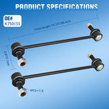 Nilight K750155 Front Sway Bar Links for Chevrolet Traverse 2009-2017 | for 2009 2010 2011 2012 2013 2014 2015 2016 2017 Traverse 2007-2016 GMC Acadia 2008-2017 Buick Driver and Passenger Side, view 2