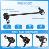 Nilight K750616 K750617 Front Sway Bar Links for Ford Explorer 2011-2018 | for 2011 2012 2013 2014 2015 2016 2017 2018 Explorer 2013-2018 Police Interceptor Utility Driver and Passenger Side Link Kit, view 4