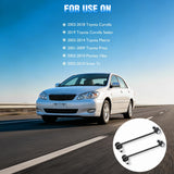 Nilight K80230 Front Stabilizer Sway Bar Links for Toyota Corolla 2003-2019 | for 2003 2004 2005 2006 2007 2008 2009 2010 2011 2012 2013 2014 2015 2016 2017 2018 2019 Corolla Driver and Passenger Side, view 3